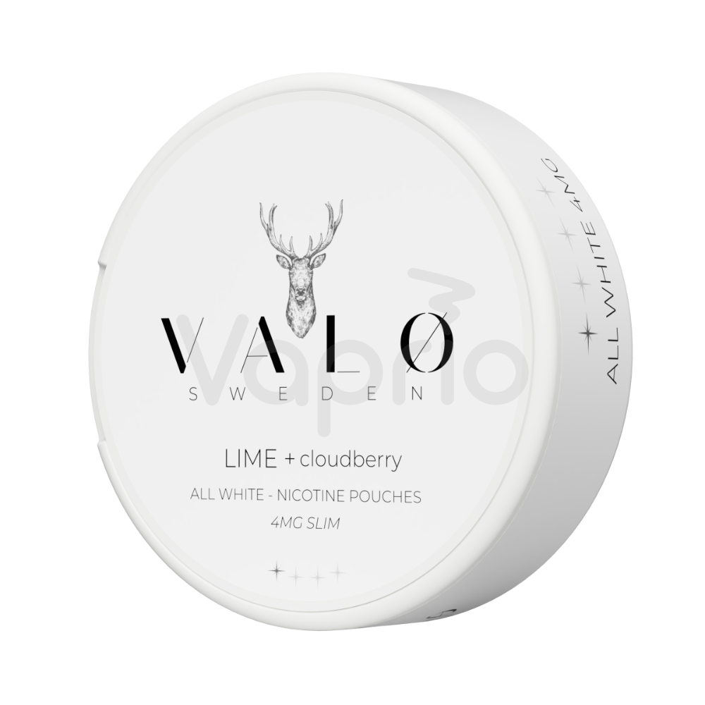 VALØ Lime + Cloudberry (Limetka a ostružiník moruška) 4mg - Nikotinové sáčky