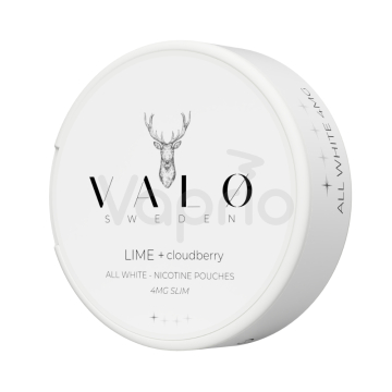 VALO Lime + Cloudberry (Limetka a moruška) 4mg - Nikotínové vrecká