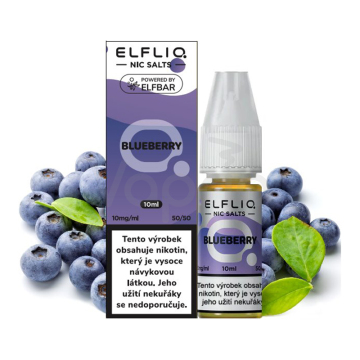 ELFLIQ Nic SALT - Čučoriedka (Blueberry) 10ml