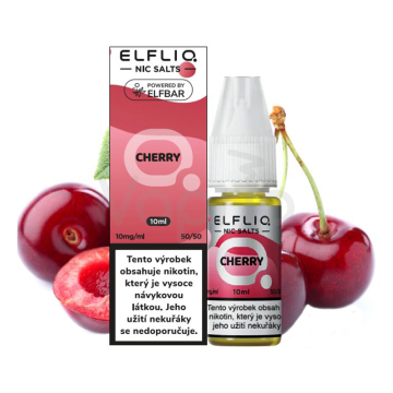 ELFLIQ Nic SALT - Třešeň (Cherry) 10ml