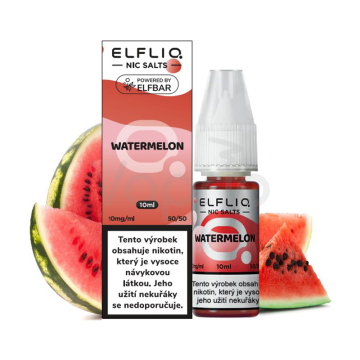 ELFLIQ Nic SALT - Vodový melón (Watermelon) 10ml