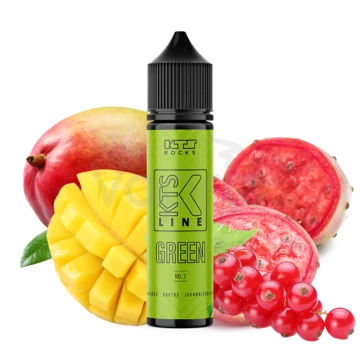 KTS - Mango, kaktus a ríbezľa (Green No. 2) - Shake and Vape