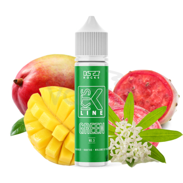 KTS - Mango, kaktus a lipkavec (Green No. 3) - Shake and Vape