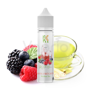 KTS - Červené ovocie a biely čaj (Rote Fruchte Weisser Tee) - Shake and Vape