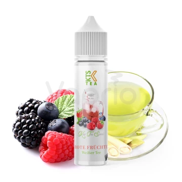 KTS - Červené ovocie a biely čaj (Rote Fruchte Weisser Tee) - Shake and Vape