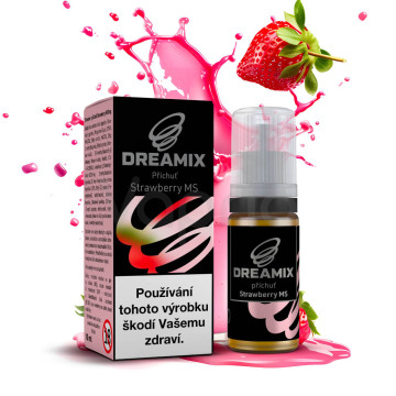 Dreamix - Jahodový milkshake (Strawberry MS) bez nikotinu