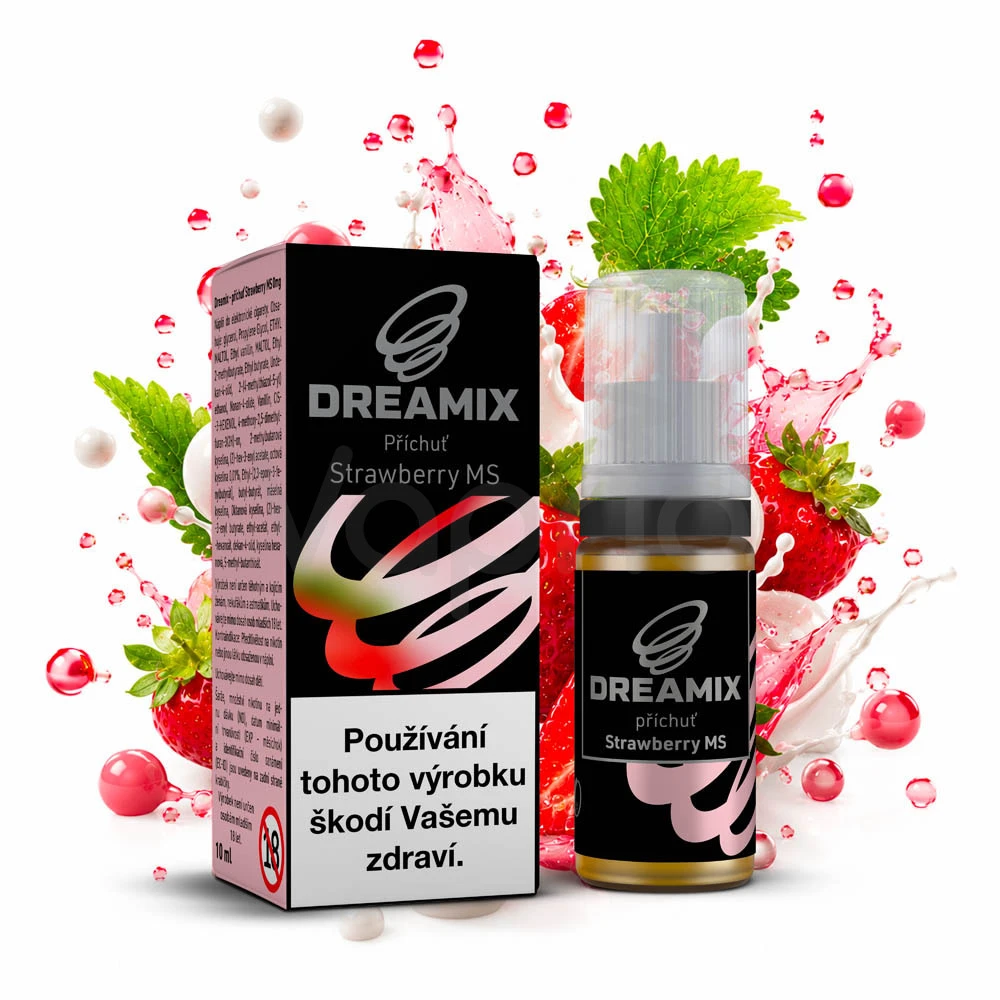 Dreamix - Strawberry MS bez nikotinu
