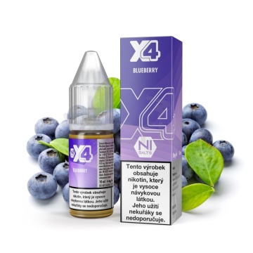 X4 Bar Juice - Borůvka (Blueberry)