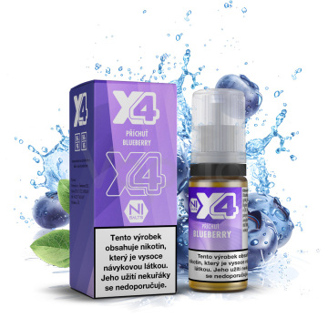X4 Bar Juice - Borůvka (Blueberry)