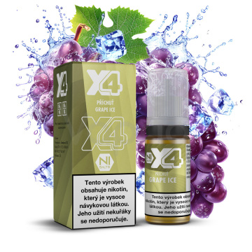 X4 Bar Juice - Chladivé hroznové víno (Grape Ice)