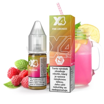 X4 Bar Juice - Růžová limonáda (Pink Lemonade)