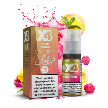 X4 Bar Juice - Růžová limonáda (Pink Lemon)