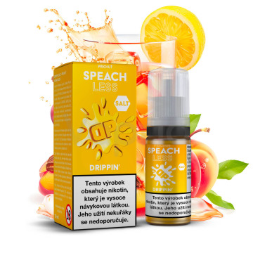 Drippin Salt - Speachless (Broskvová limonáda) 10ml