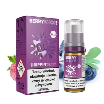 Drippin Salt Party - Berryshot (Kyslé maliny a sladké čučoriedky) 10ml