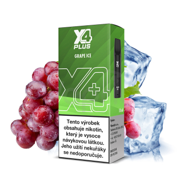 X4 Plus Pod - Chladivé hrozno (Grape Ice)