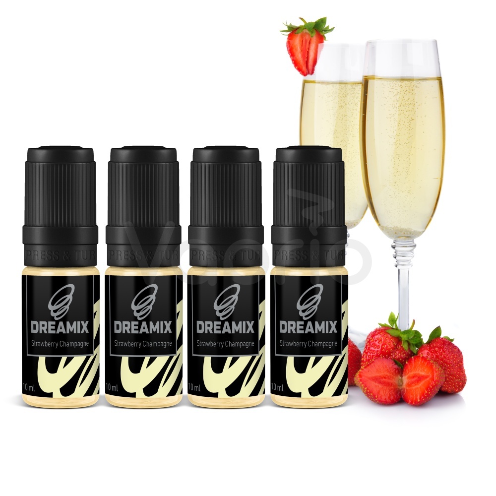 Dreamix - Jahoda so šampanským (Strawberry Champagne) 4x10ml bez nikotínu