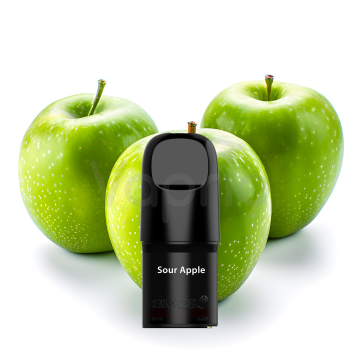 SMOK Solus 2 - Kyslé jablko (Sour Apple) predplnený pod, 2ml