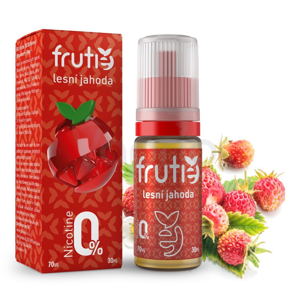 Frutie 70/30 - Lesní jahoda (Forest Strawberry) bez nikotinu