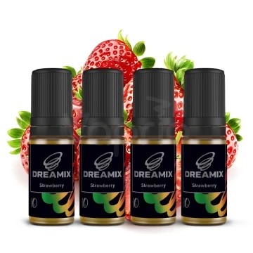 Dreamix - Jahoda (Strawberry) bez nikotinu 4x10ml
