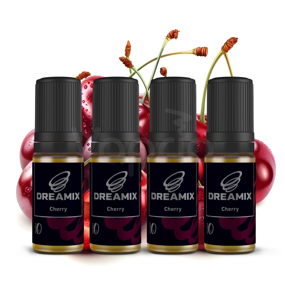 Dreamix - Třešeň (Cherry) bez nikotinu 4x10ml