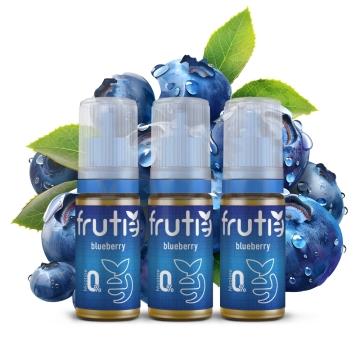 Frutie 50/50 - Borůvka (Blueberry) bez nikotinu 3x10ml