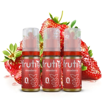 Frutie 50/50 - Jahoda (Strawberry) bez nikotinu 3x10ml