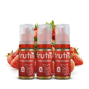 Frutie 50/50 - Lesní jahoda (Forest Strawberry) bez nikotinu 3x10ml