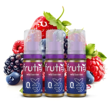 Frutie 50/50 - Lesní plody (Wild Berries) bez nikotinu 3x10ml