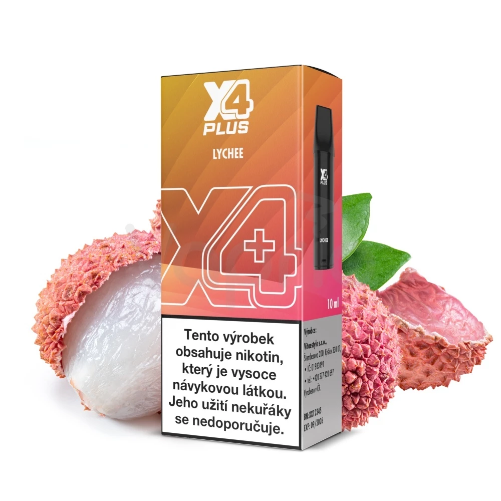X4 Plus Pod - Liči (Lychee)