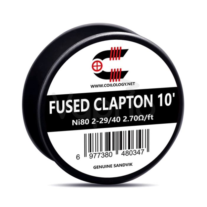 Coilology odporový drát Fused Clapton 10', Ni80