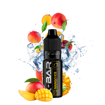 J-Well X BAR Nic SALT - Ľadové mango (Ice Mango) 10ml