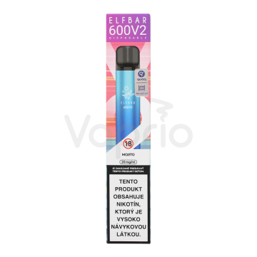 Elf Bar 600 V2 elektronická cigareta - Mojito (Mojito) 20mg