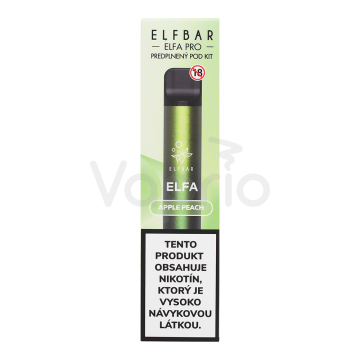 Elf Bar ELFA elektronická cigareta - Jablko a broskyňa (Apple Peach) 20mg
