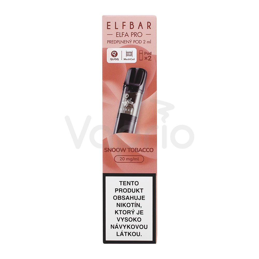 Elf Bar ELFA Pods cartridge Sladký tabak (Snow Tobacco), 2ks