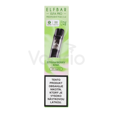 Elf Bar ELFA Pods cartridge Jahoda a kiwi (Strawberry Kiwi), 2ks