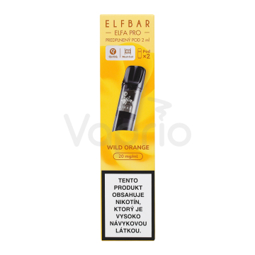 Elf Bar ELFA Pods cartridge Divoký pomaranč (Wild Orange), 2ks