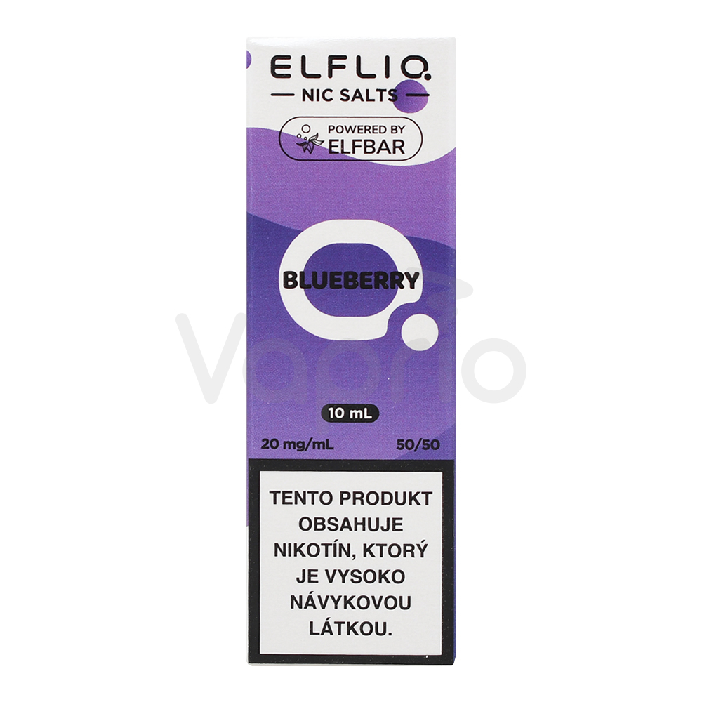 ELFLIQ Nic SALT - Čučoriedka (Blueberry) 10ml