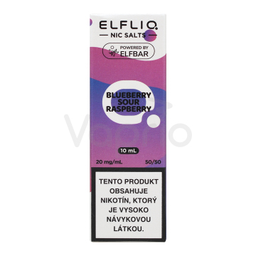 ELFLIQ Nic SALT - Čučoriedka a malina (Blueberry Sour Raspberry) 10ml
