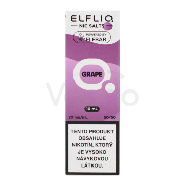 ELFLIQ Nic SALT - Hrozno (Grape) 10ml