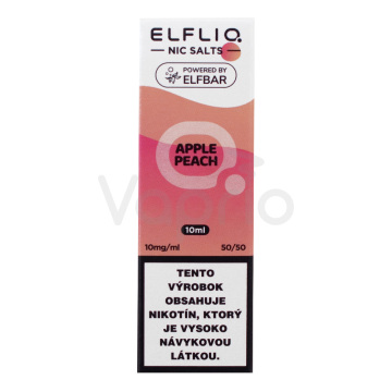 ELFLIQ Nic SALT - Jablko a broskyňa (Apple Peach) 10ml