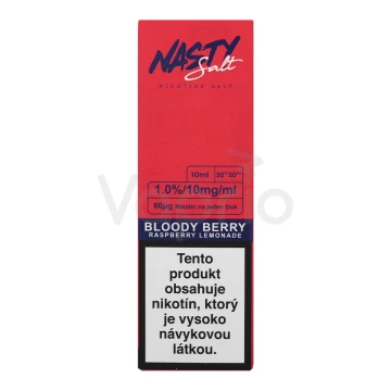 Nasty Juice - Ovocný koktail malinová limonáda (Bloody Berry Raspery Lemonade) 10ml