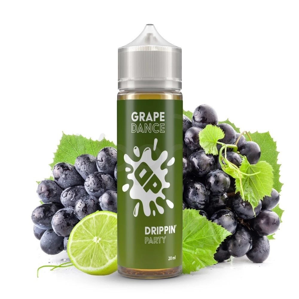 Drippin Party - Grape Dance (Hrozno a limetka) Shake&Vape