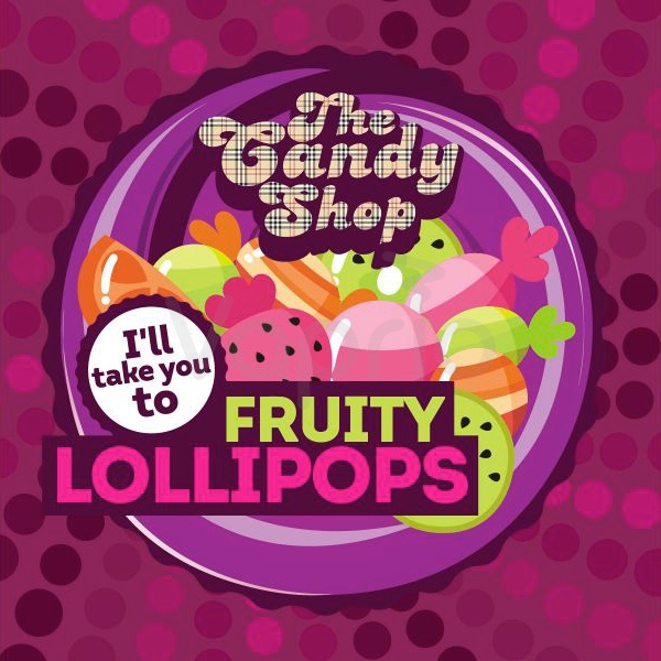 Príchuť Big Mouth Candy - Fruity Lollipops (Ovocná lízanka)