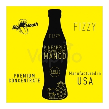 Príchuť Big Mouth FIZZY - Ananás, Jahoda, Mango