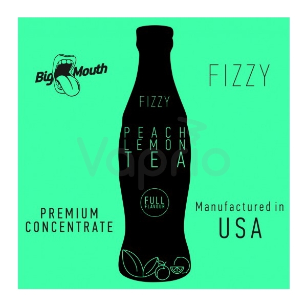 Príchuť Big Mouth FIZZY - Broskyňa, citrón, čaj