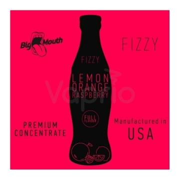 Príchuť Big Mouth FIZZY - Citrón, pomaranč, malina