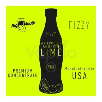 Príchuť Big Mouth FIZZY - Melón, mandarínka, limetka