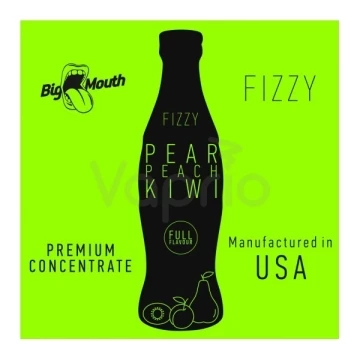 Príchuť Big Mouth FIZZY - Hruška, broskyňa, kiwi