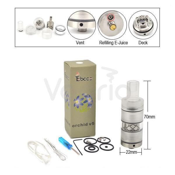 Tobeco Orchid V5 RBA atomizér (Clone)