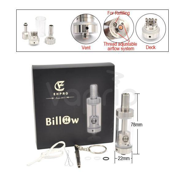 Billow RTA z nerezové oceli od Ehpro